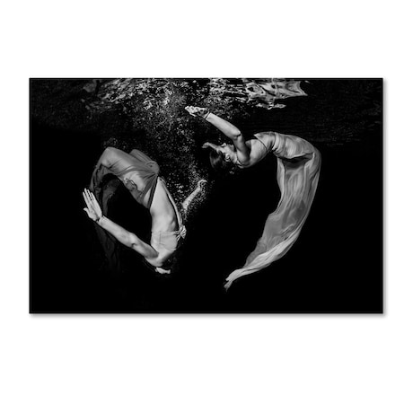 Ken Kiefer 'Grace Underwater' Canvas Art,16x24